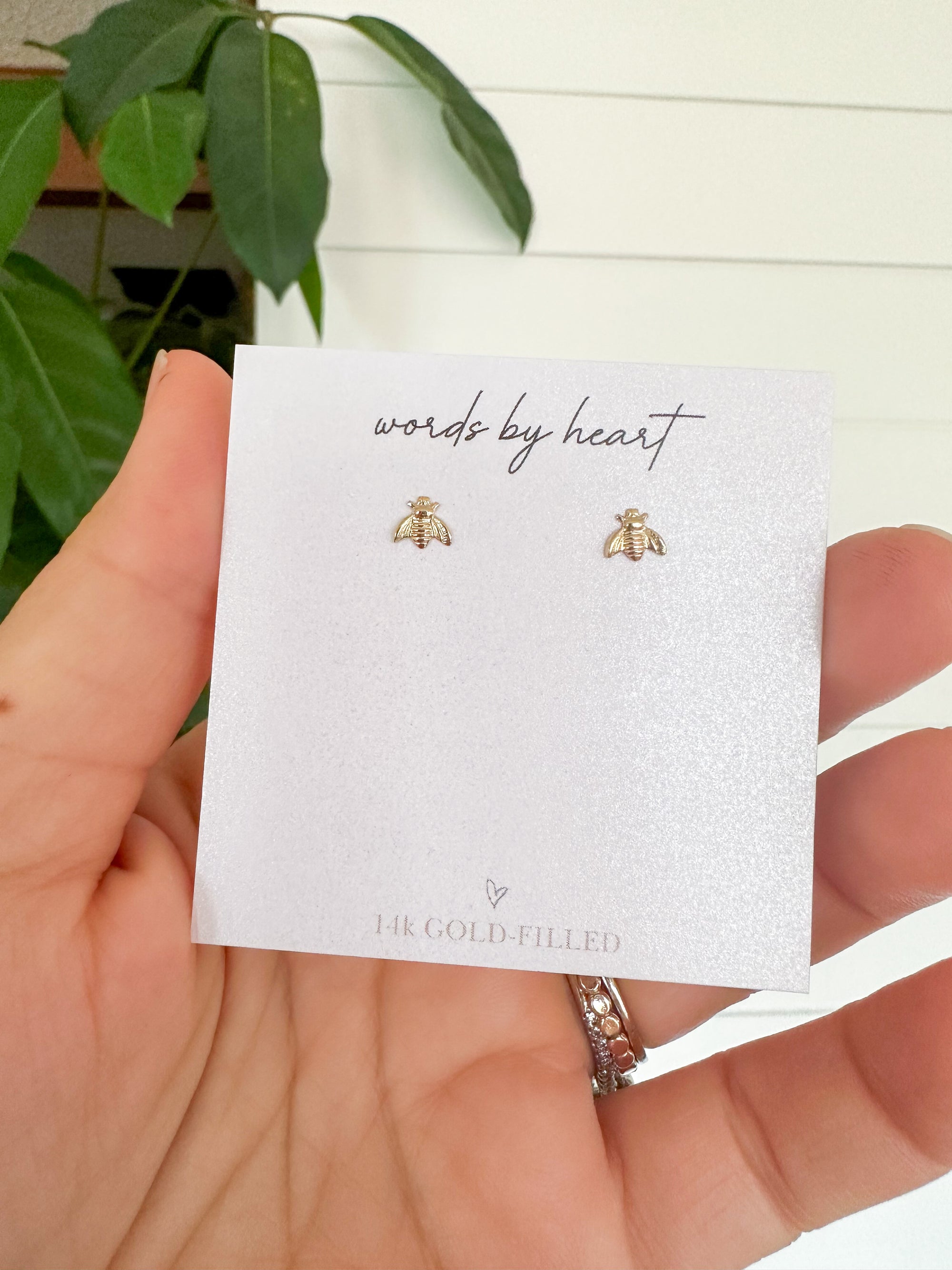 Honeybee Post Earrings