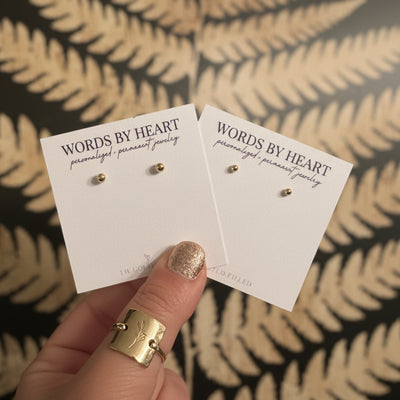 Basic Ball Stud Earrings